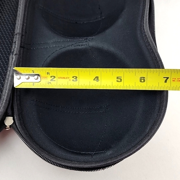 ⭐️3/ $30⭐️ Hard Bra Case Travel Carrier Portable Pink Black Polka Dots Lace - Picture 12 of 12